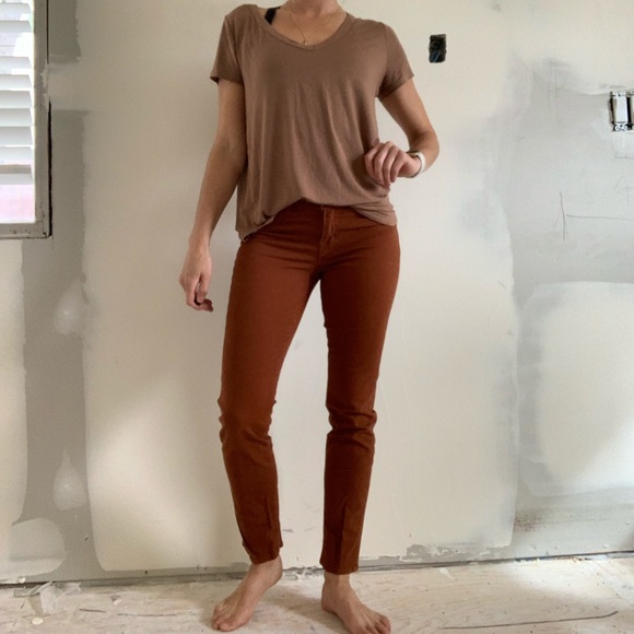 J Brand Fall Brown S27 pants skinny - Picture 2 of 10